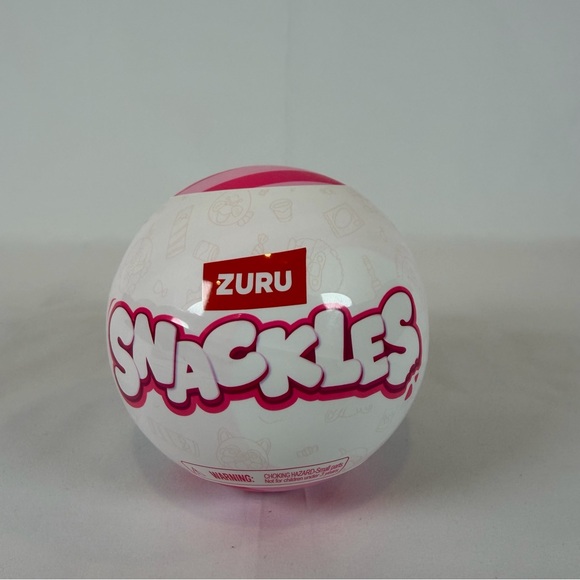 Box W 8 units ZURU Snackles Surprise Ball 5 Inch Plush In Mystery capsule - Picture 3 of 9